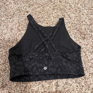 Lululemon Camouflage Halter Sports Bra